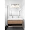 Z-Lite Thayer Vanity, 4-Light, 30.75 In.W x 5.75 In.L x 8.75 In.H, Matte Black/Clear 742-4V-MB - alternate 3